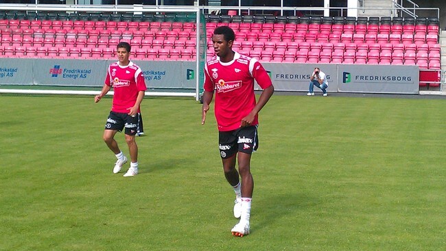 FFKs Dave Myrie (Foto: Fredrikstad FK/NRK) FFKs Dave Myrie (Foto: Fredrikstad FK/NRK)