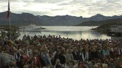 Kongeparets signingsferd i Troms i 1992 - Diverse klipp fra signingsferden i Troms