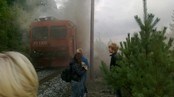 Brann i tog Bratsbergbanen