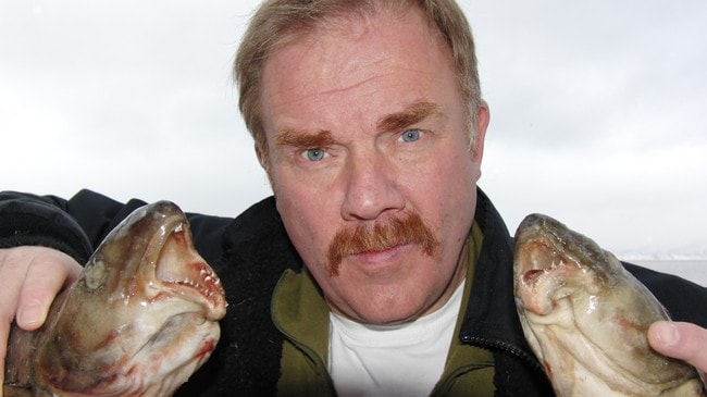 Kurt Oddekalv med monstertorsk (Foto: Norges Miljøvernforbund)