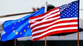 USA og EU flagg - Foto: Jacquelyn Martin/Ap