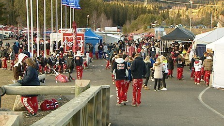 Landstreff for russen. (Foto: Nokolas Gogstad Andersen/NRK) Landstreff for russen. (Foto: Nokolas Gogstad Andersen/NRK)