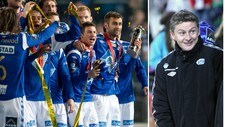 Molde seriegull og Solskjær (Scanpix) Molde seriegull og Solskjær (Scanpix)