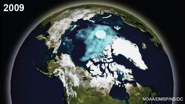 Kilmabilde 2009 fra NOAA (Foto: NOAA/Reuters)