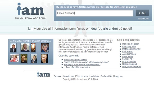 Skjermdump fra nettsiden (Foto: Skjermdump) Skjermdump fra nettsiden (Foto: Skjermdump)
