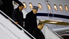 Afghanistans President Karzai ankommer Gardermoen (Foto: NTB SCANPIX/Reuters) Afghanistans President Karzai ankommer Gardermoen (Foto: NTB SCANPIX/Reuters)