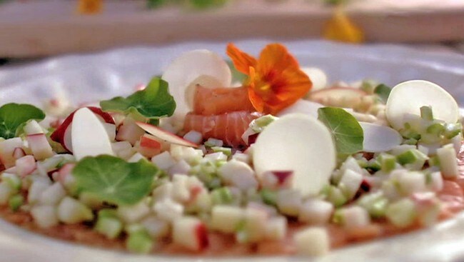 Laksecarpaccio