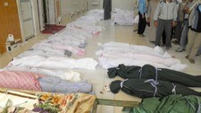 Døde mennesker i Syria (Foto: Handout/Reuters) Døde mennesker i Syria (Foto: Handout/Reuters)