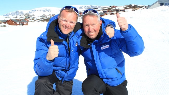 Jan Henning Waldahl, Jarle Uthus. (Foto: Gunnar Grimstveit/NRK)