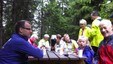 Trimgruppa serverte kaffe, kaker og saft i juni 2013.