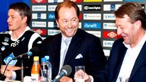Solskjær, Røkke, Gjelsten (Foto: Ekornesvåg, Svein Ove/NTB scanpix)
