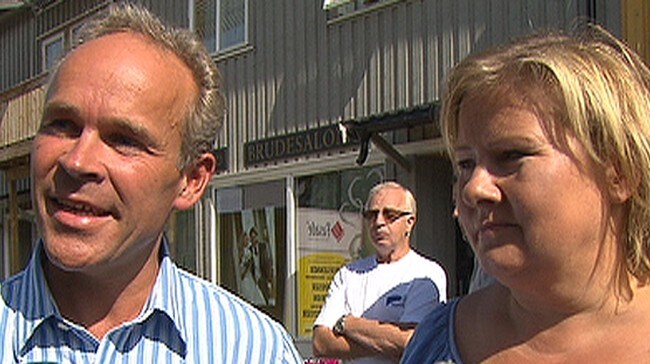 Jan Tore Sanner og Erna Solberg (NRK)