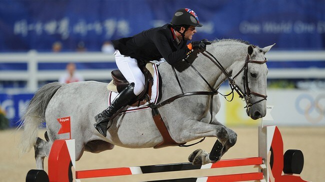Tony André Hansen og Camiro (Foto: MIKE CLARKE/AFP)