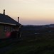 Solnedgang på Litlos i slutten av juni