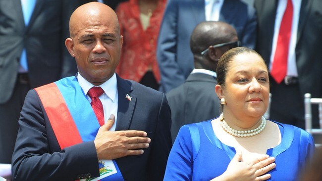 Haitis presidentpar (Foto: THONY BELIZAIRE/Afp)