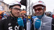 Hør hva Boasson Hagen og Kristoff hadde å si før dagens etappe - I dag er det målgang i Skien under Glava tour of Norway. Vi snakket med Edvald Boasson Hagen og Alexander Kristoff før starten på etappe to.