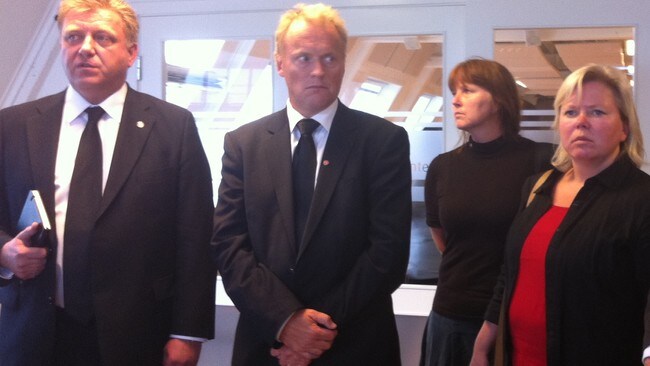 Partisekretærer. (Foto: Siv Sandvik, NRK) Partisekretærer. (Foto: Siv Sandvik, NRK)