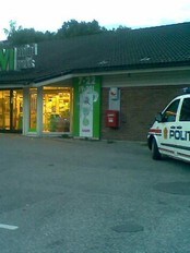 Ransforsøk på Kiwi Forus i Stavanger (Foto: Ronny Hjertås)