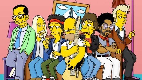 Gjester i The Simpsons (Foto: Fox)
