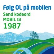 Følg OL på mobilen Følg OL på mobilen