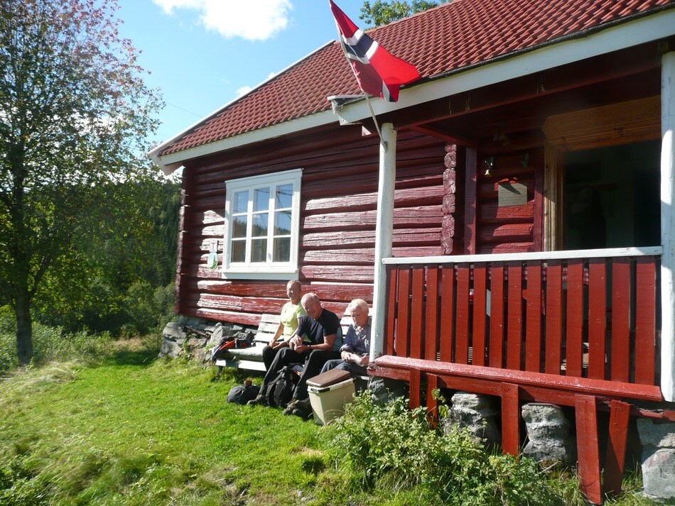 Verandaen på Svarvestolen og solveggen