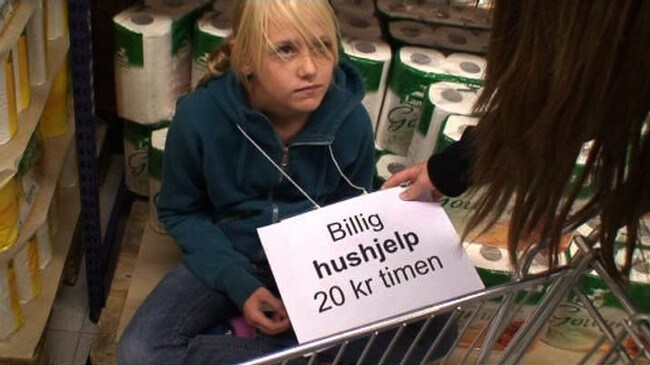 Film mot menneskehandel (Foto: Volda Røde kors ungdom)