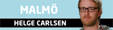 Helge Carlsen i Malmö (NRK)
