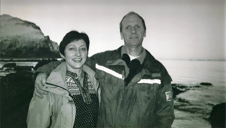 May-Liss Olsen Vidar Johansen og  (Foto: Privat)