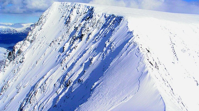 Skred (Foto: Harald Bohne/Den Norske Turistforening)