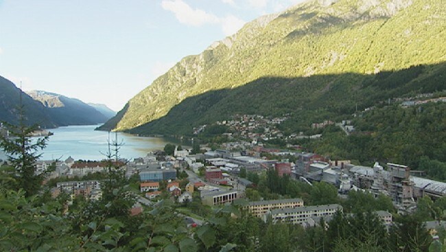 Odda sentrum Odda sentrum