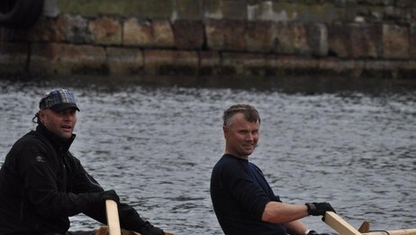 Svein og Ole Peter Taknæs (Foto: Øyvin M. Grødahl)