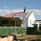 Ingen tvil om hva denne huseieren i Stanley mener om hvor Falklandsøyene hører hjemme. 