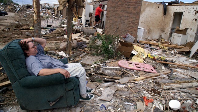 Tornado USA mai 1999 (Foto: BETH A. KEISER/AP)