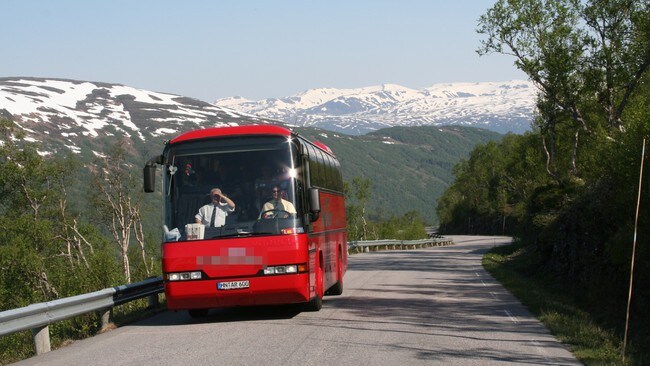 Turistbuss Vikafjellet (NRK)