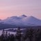 Her er Rondanes vakre fjell sett fra Solbergsplassen. 