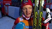 - Utrolig stas - Maiken Caspersen Falla vant kvinnenes finale i sprint i Drammen onsdag, og synes det var utrolig stas å vinne sin første verdenscupseier.