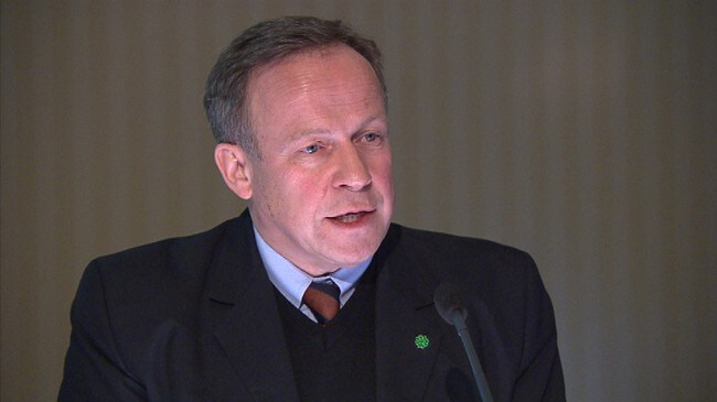 Lars Peder Brekk, landbruksminister (Foto: Morten Andersen/NRK)