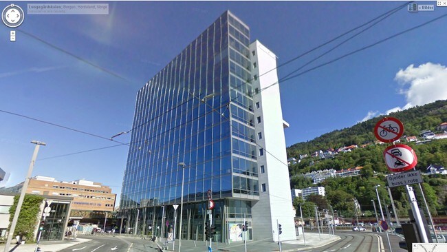 Kontorbygg i Nonnesetergaten i Bergen (Foto: Google Street View) Kontorbygg i Nonnesetergaten i Bergen (Foto: Google Street View)