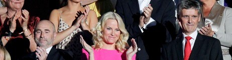Hans Tore Bjerkaas og Kronprinsesse Mette Marit (Foto: Poppe, Cornelius/SCANPIX)