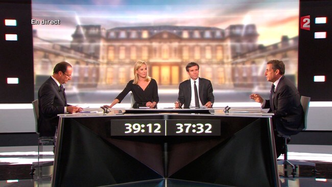 Francois Hollande og Nicolas Sarkozy (Foto: HANDOUT/Reuters) Francois Hollande og Nicolas Sarkozy (Foto: HANDOUT/Reuters)