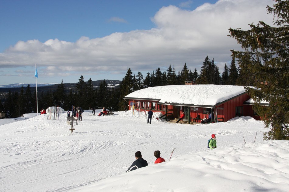 Skiføre ved Målia
