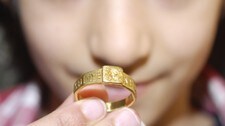 Denne ringen kan ha vært inspirasjonskilden til Tolkiens Ringenes Herre. (Foto: Helen Sanderson/Ap) Denne ringen kan ha vært inspirasjonskilden til Tolkiens Ringenes Herre. (Foto: Helen Sanderson/Ap)