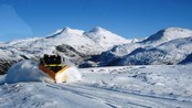 Brøyting på Sognefjellet