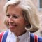 Helse - og omsorgsminister Anne-Grete Strøm-Erichsen (Ap) ankommer middagen.