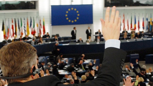 Europaparlamentet (Foto: CHRISTIAN LUTZ/AP)