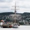 Christian Radich i Trondheim havn.