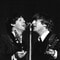 Paul McCartney og John Lennon på The Beatles sin første USA-turne. 