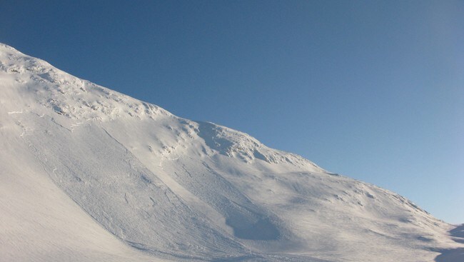 Flakskred (Foto: Carl Lurberg/Fjelltjenesten)
