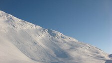 Flakskred (Foto: Carl Lurberg/Fjelltjenesten)