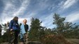 Endelig på toppen av Vardåsen 12.10.08, foto Morten Jørgensen